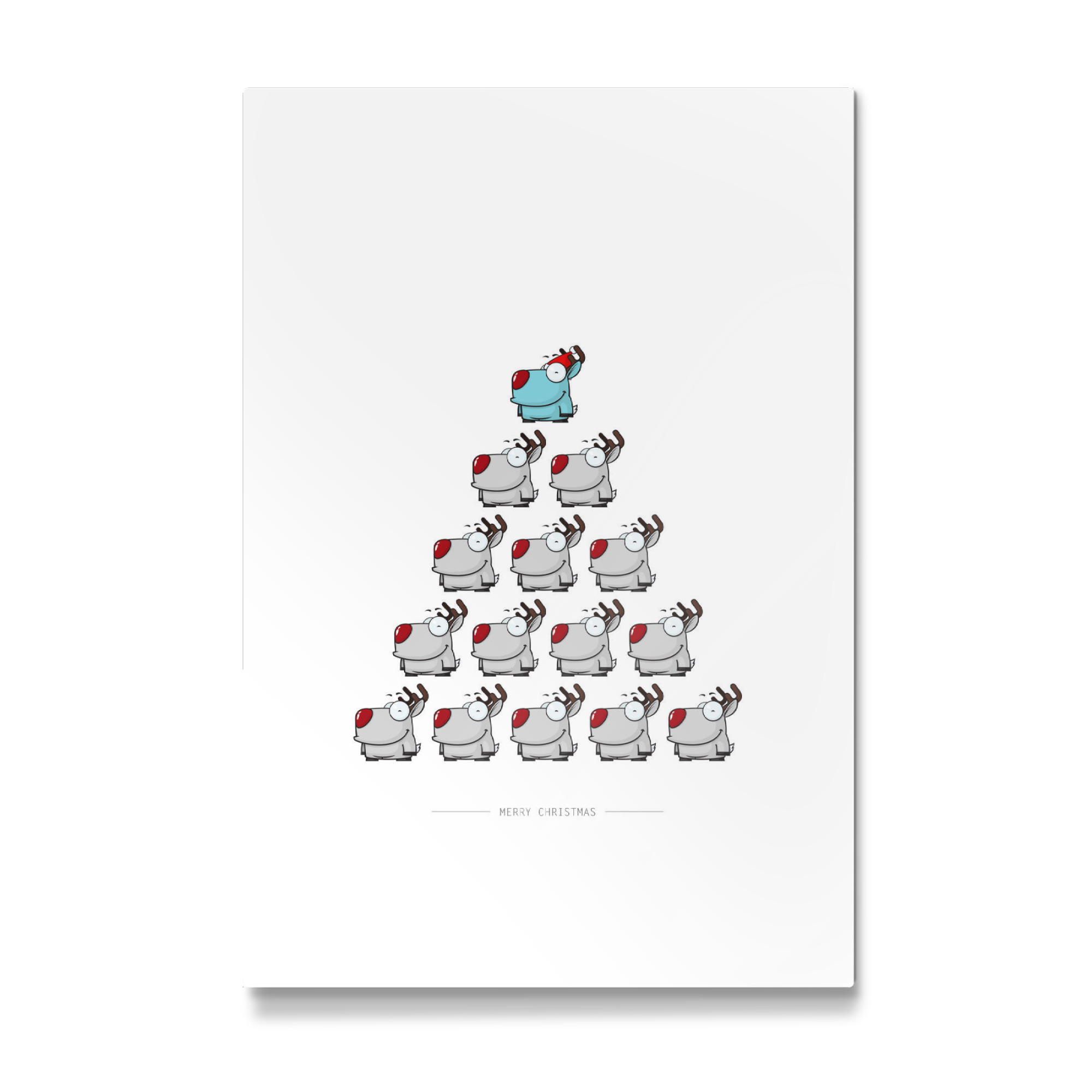 Galerie-Print "Reindeers Xmas" 75x50 cm artboxONE