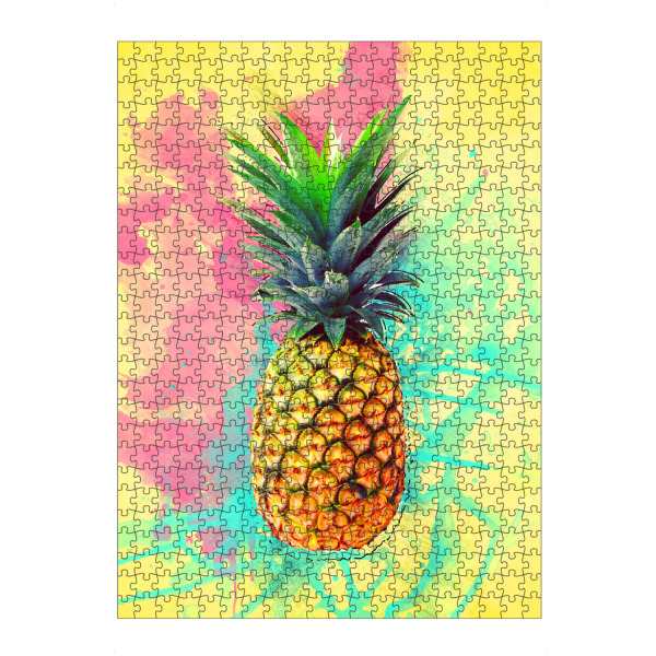 Puzzle Ravensburger "Yellow Pineapple Artwork" artboxONE - Natur,Essen & Trinken,Essen & Trinken / Obst & Gemüse