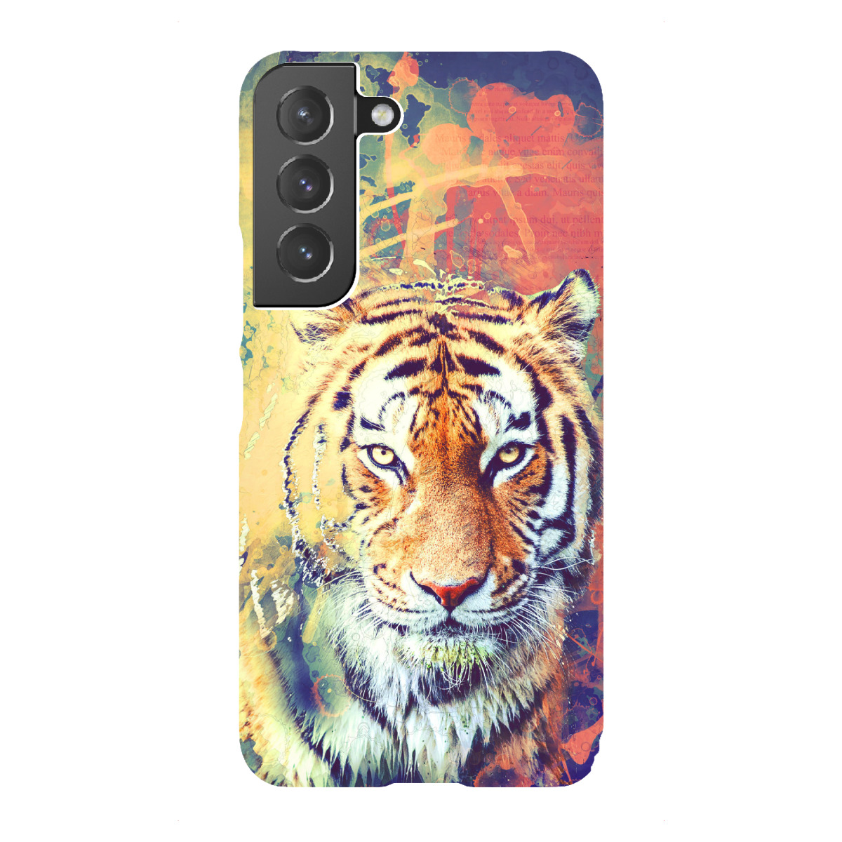 Samsung Galaxy "Tiger Artwork" Premium-Case Handyhülle artboxONE