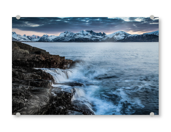 Acrylglasbild "Lofoten Shore" artboxONE - Natur,Reise,Reise / Strand und Meer,Reise / Länder