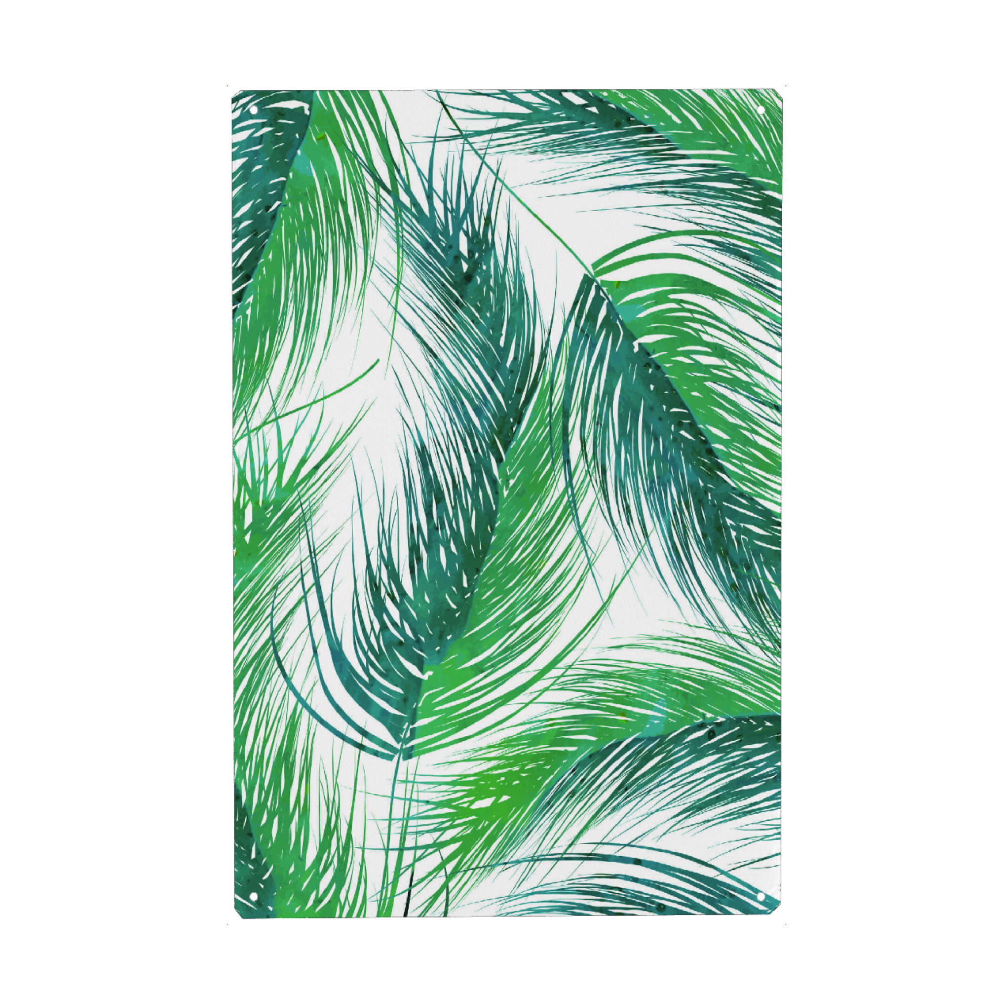 Metall Poster "Bed Head Palm" artboxONE - Natur