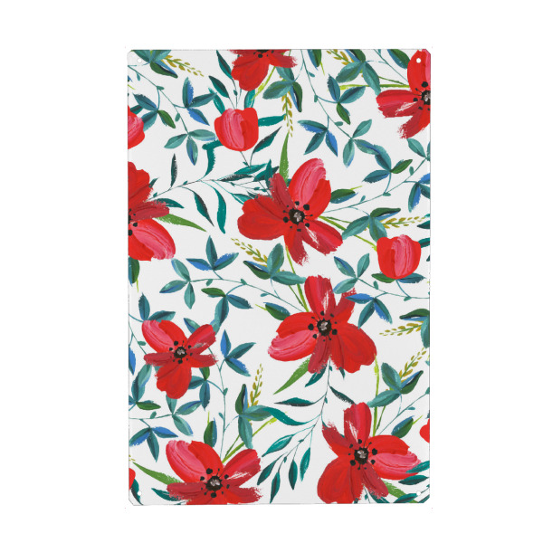 Holzbild "Red Blossom" artboxONE - Natur,Floral