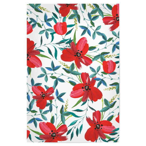 Poster 30x20 cm "Red Blossom" artboxONE - Natur,Floral