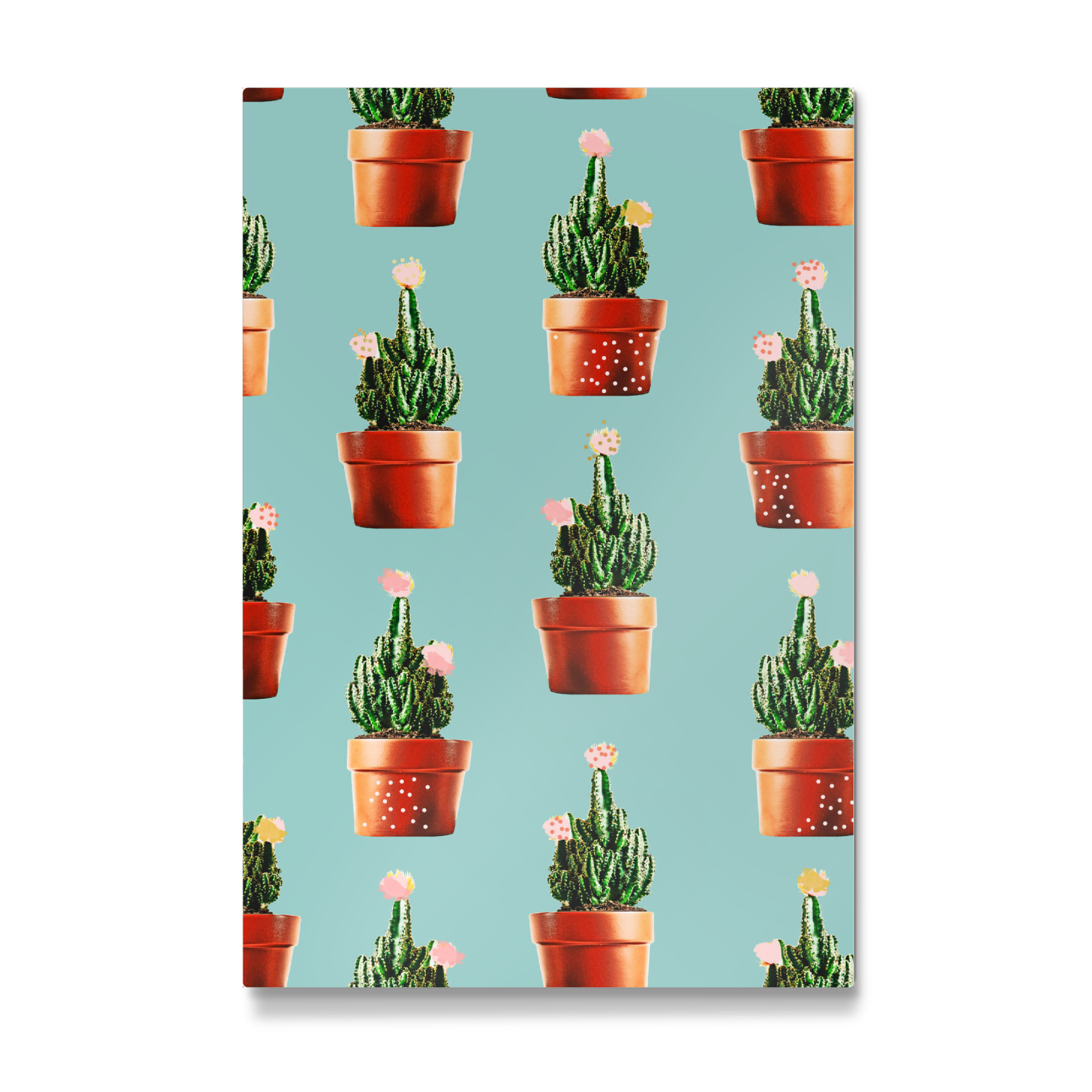 Galerie-Print "Cactus in Copper Pots" 75x50 cm artboxONE