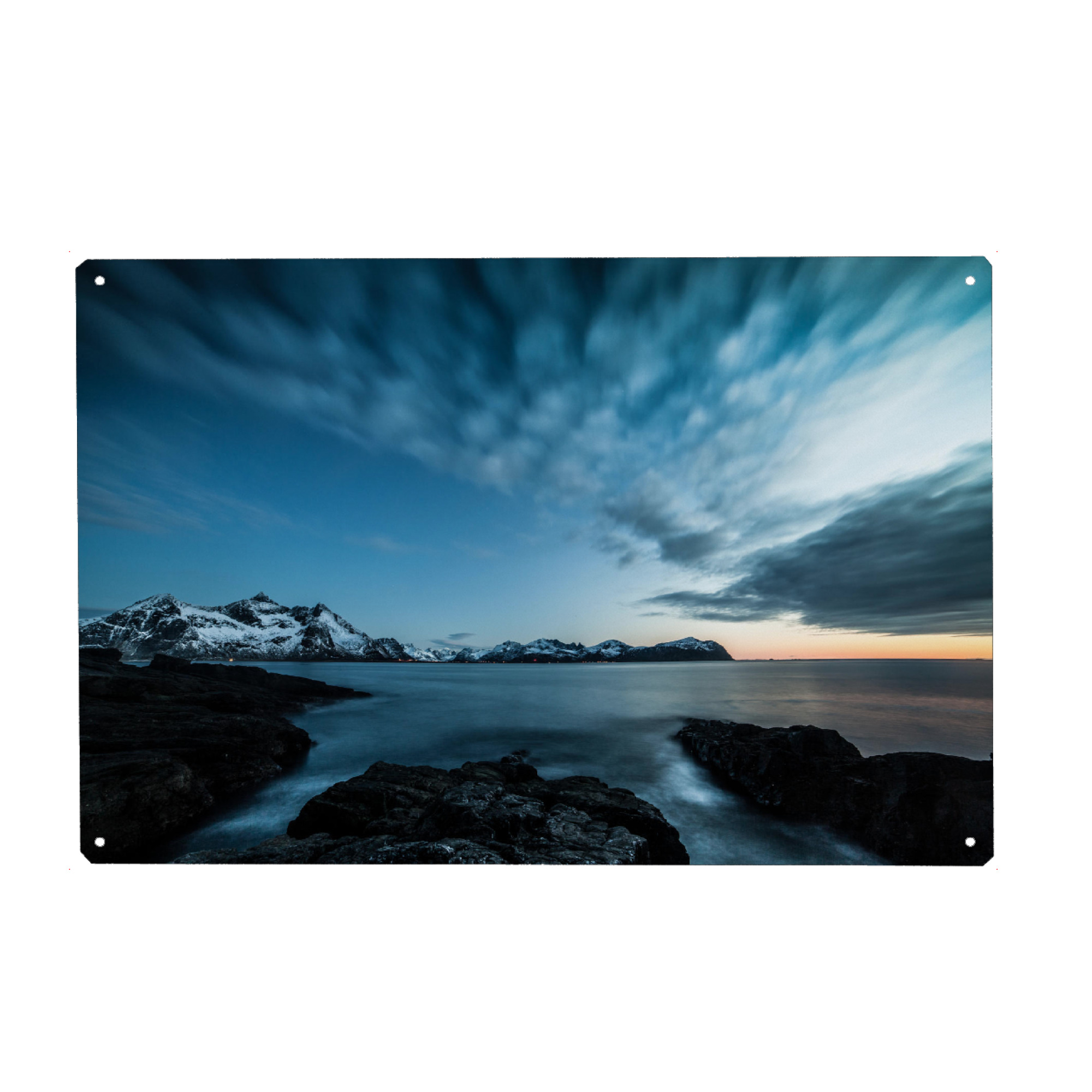 Holzbild "Nightsky" artboxONE - Natur,Reise,Reise / Strand und Meer