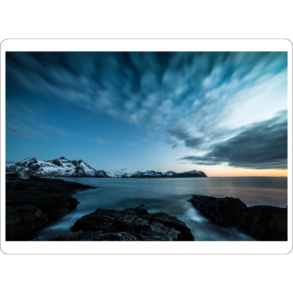 Tischset "Nightsky" artboxONE - Natur,Reise,Reise / Strand und Meer