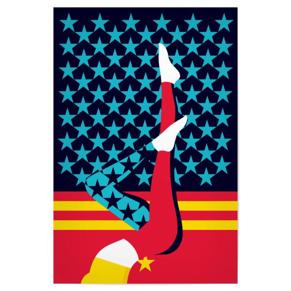 Poster "Wonder Fitness" artboxONE - Fashion,Sport