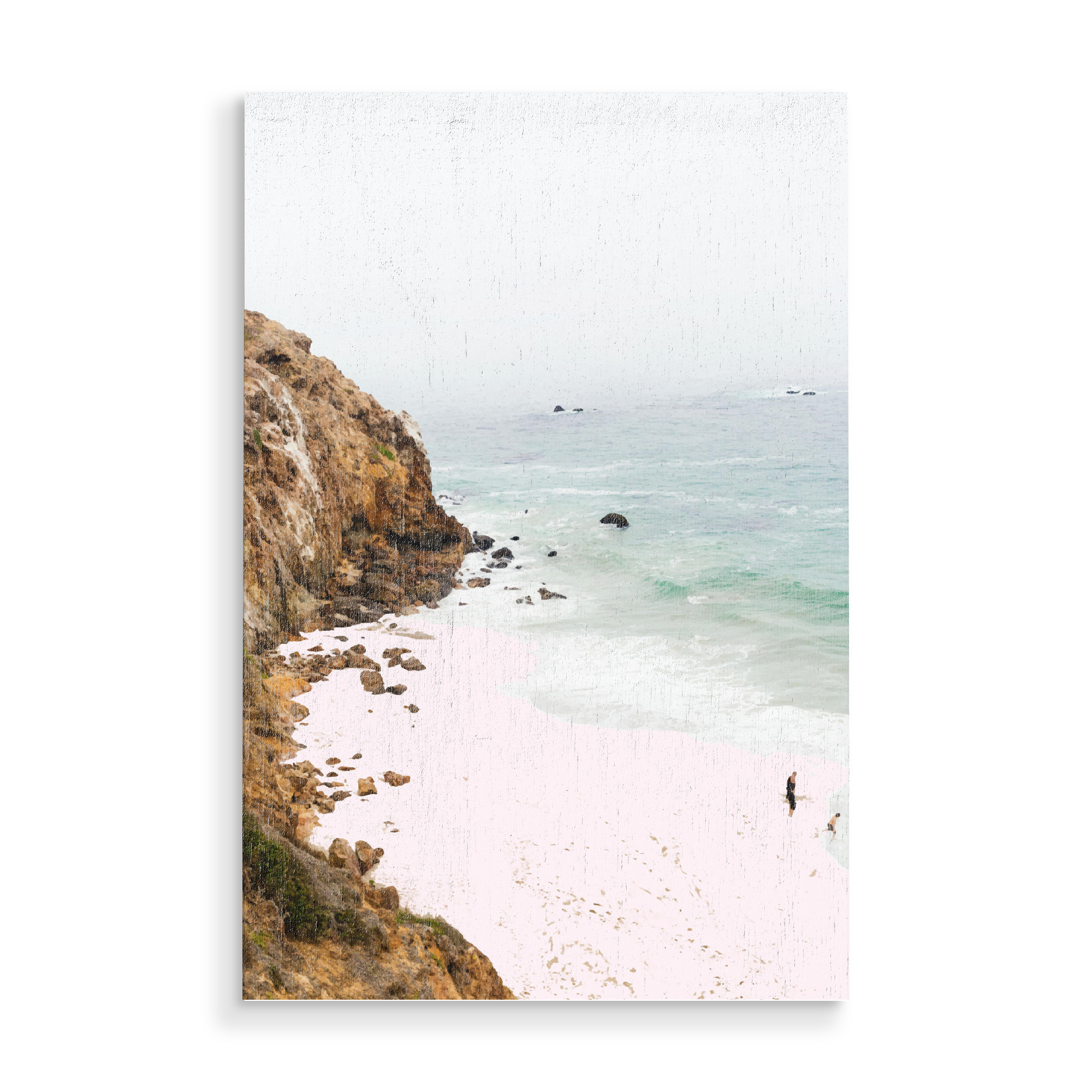 Holzbild "Pink Trails" artboxONE - Natur,Reise / Strand und Meer