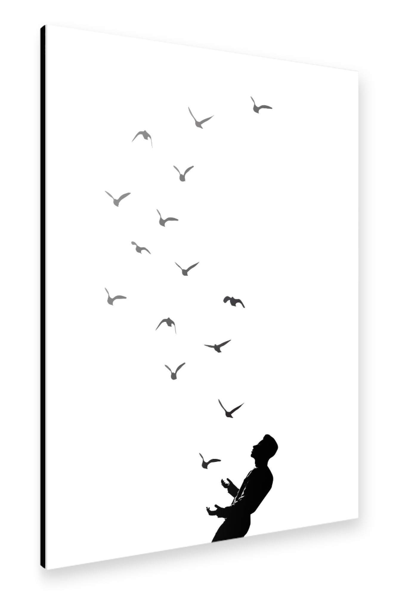 Alu-Dibond "Set Free" 75x50 cm artboxONE