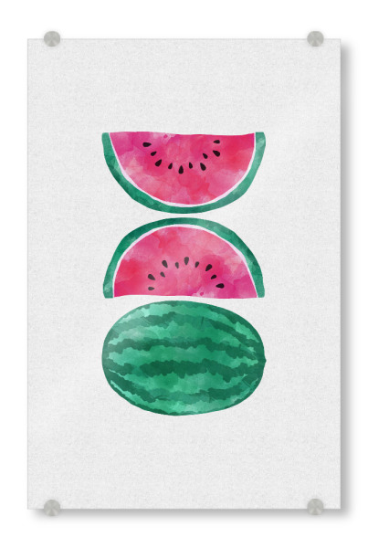 Acrylglasbild "Watermelons" artboxONE - Essen & Trinken,Essen & Trinken / Obst & Gemüse,Festivals