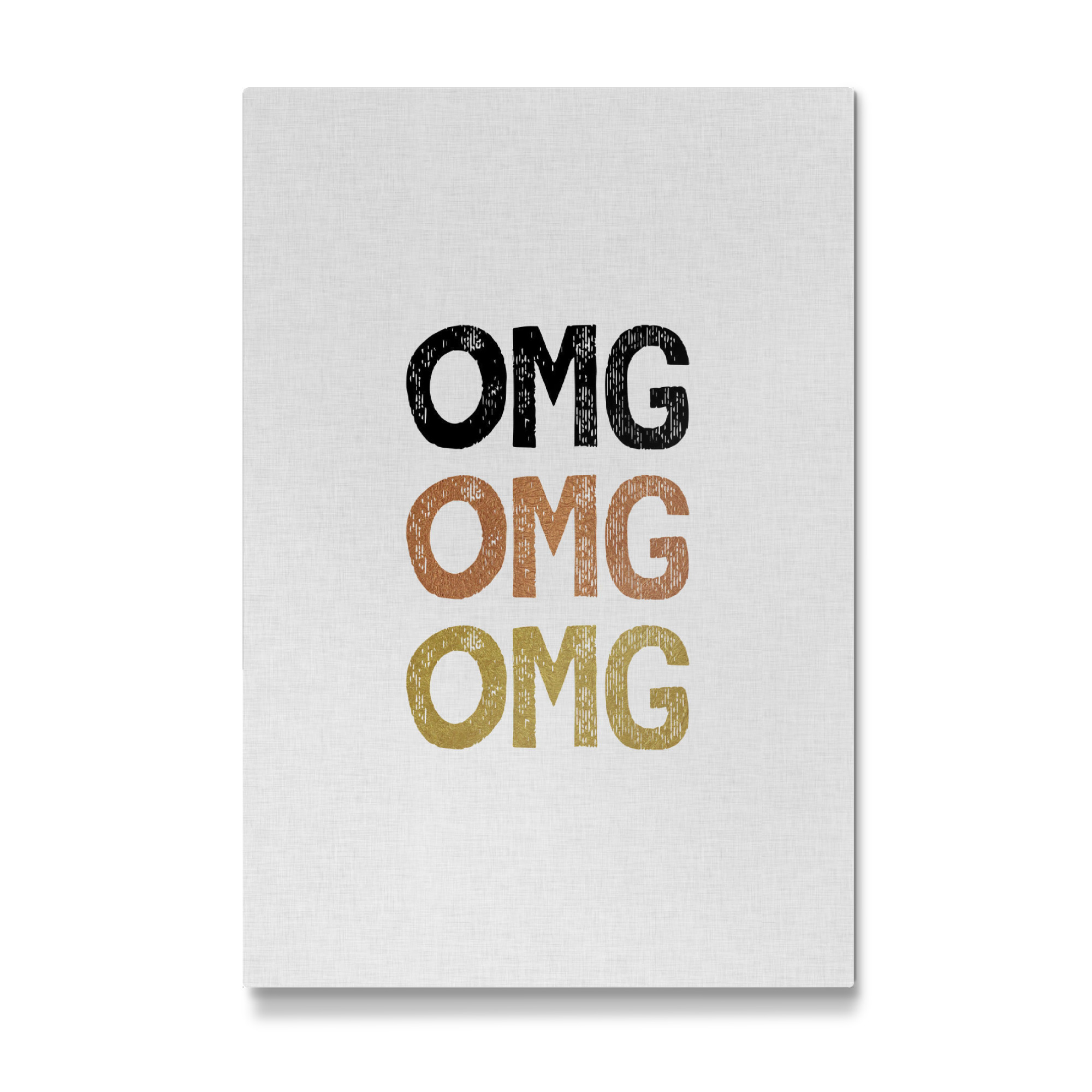 Galerie-Print "OMG, OMG, OMG" 75x50 cm artboxONE