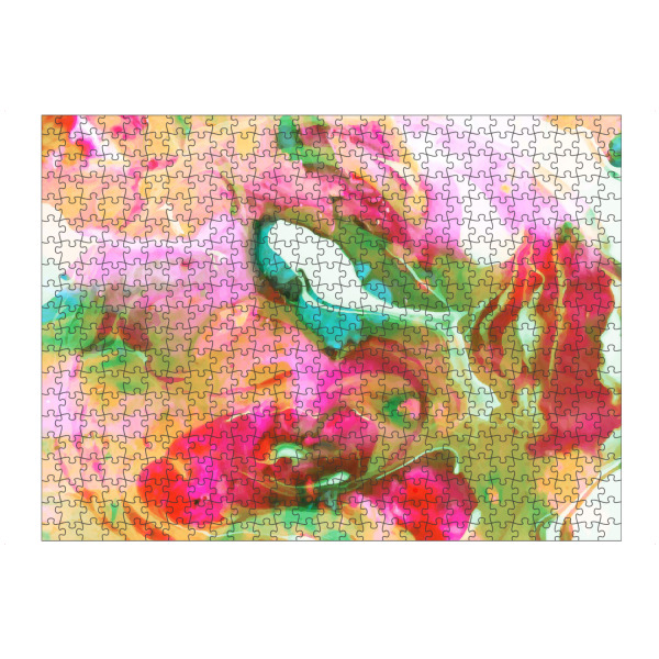 artboxONE Puzzle "Serendipity" artboxONE - Abstrakt - Malen,Aquarell,Acrylsauer,Abstrakt,Tinte,Exotisch,Handbemalt,Digital,Mixed-media