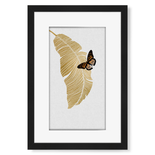 Butterfly & Palm