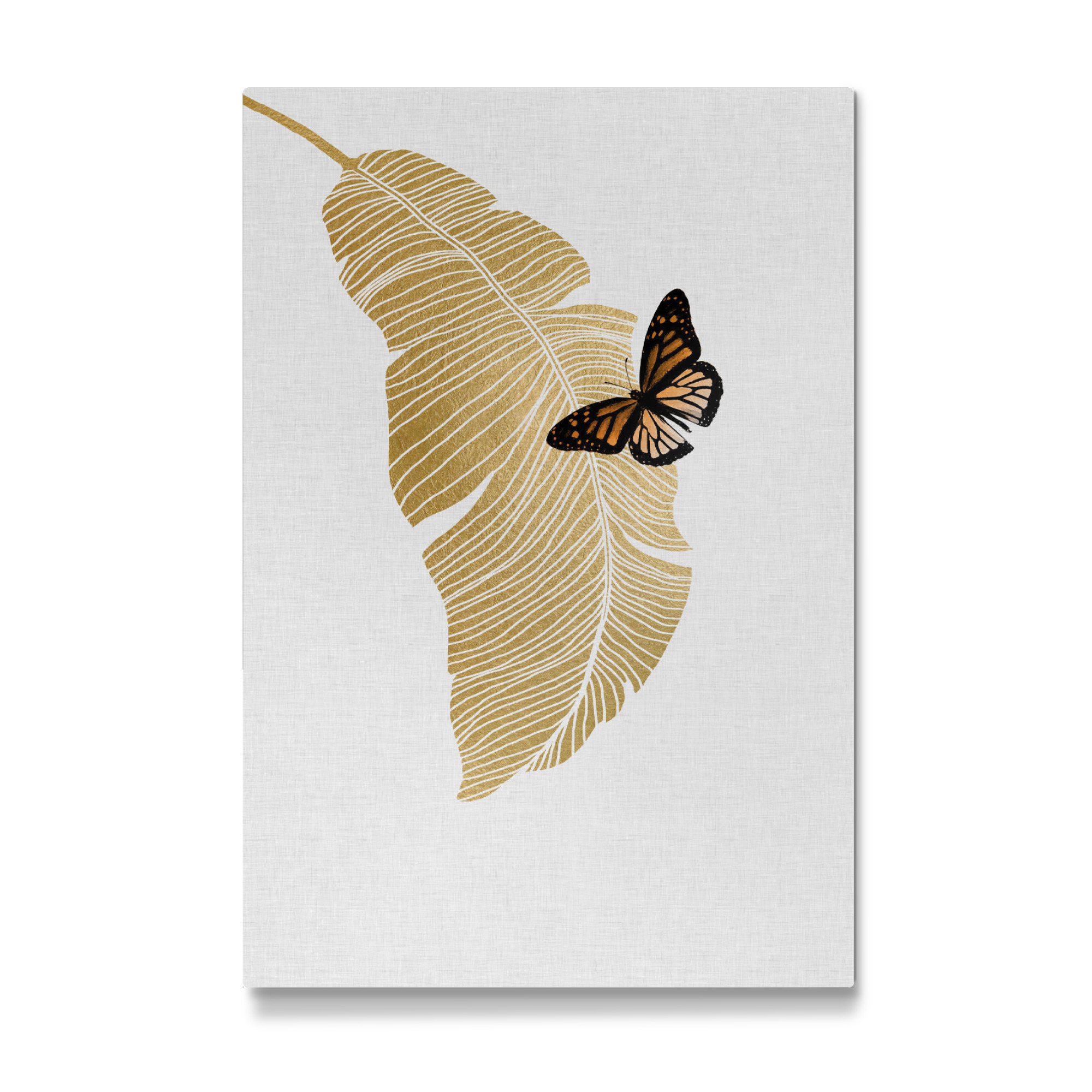Galerie-Print "Butterfly & Palm" 30x20 cm artboxONE