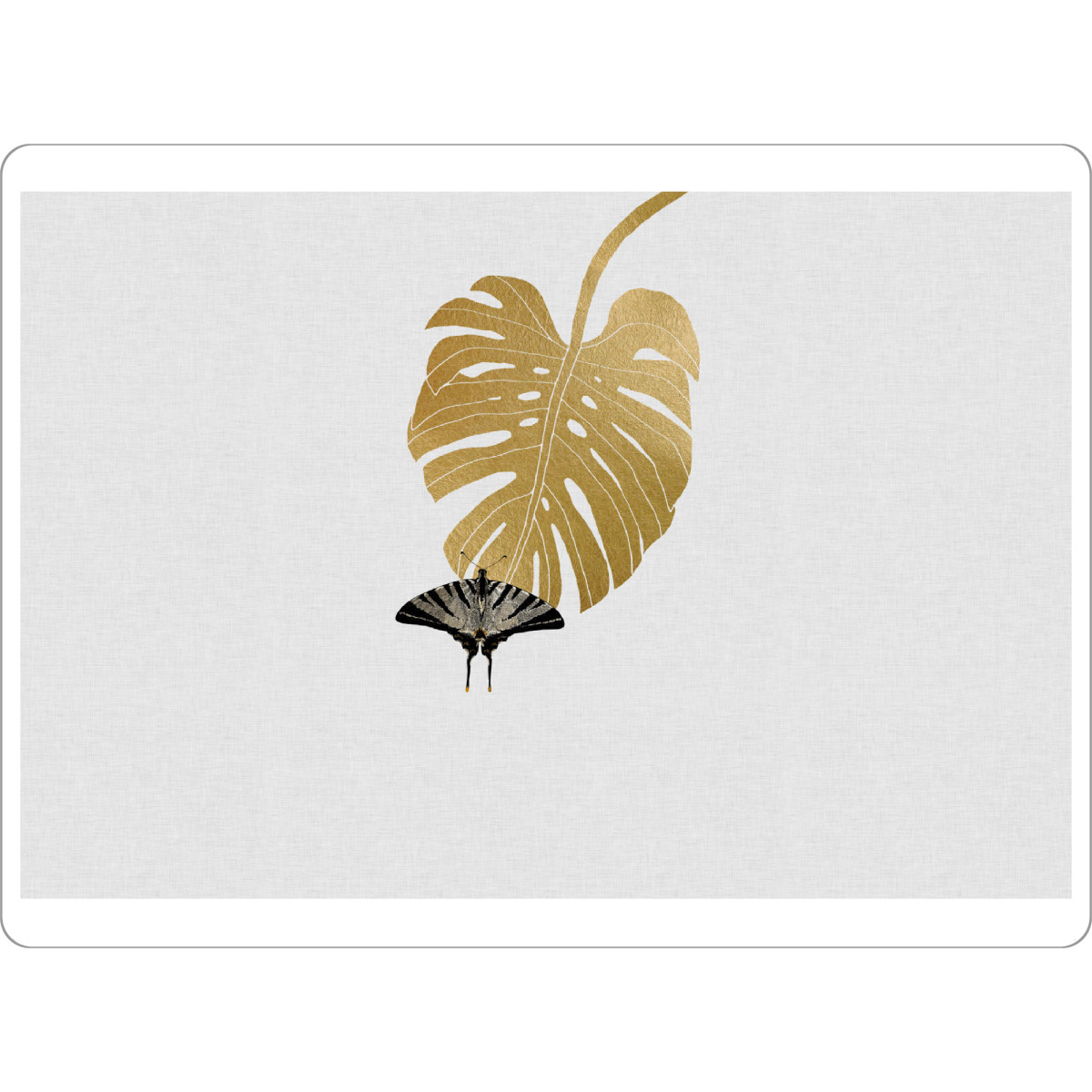 Tischset "Butterfly & Monstera" artboxONE - Floral,Tiere