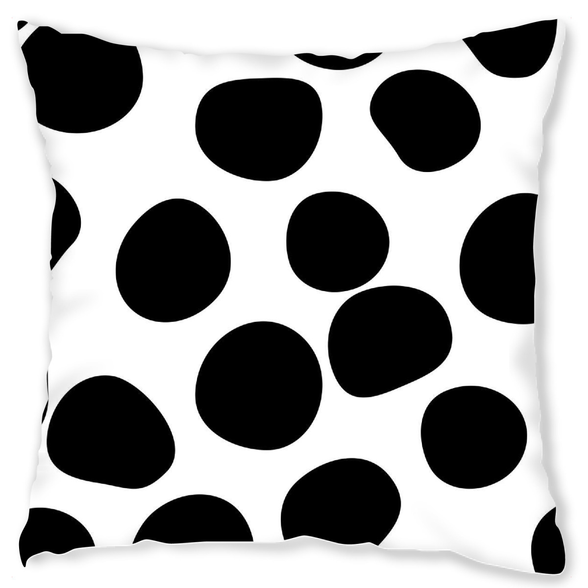Design-Kissen "Never Change Your Spots" artboxONE - Abstrakt,Schwarzweiߟ
