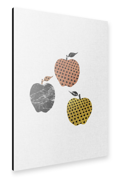 Alu-Dibond "Scandi Apples" 30x20 cm artboxONE