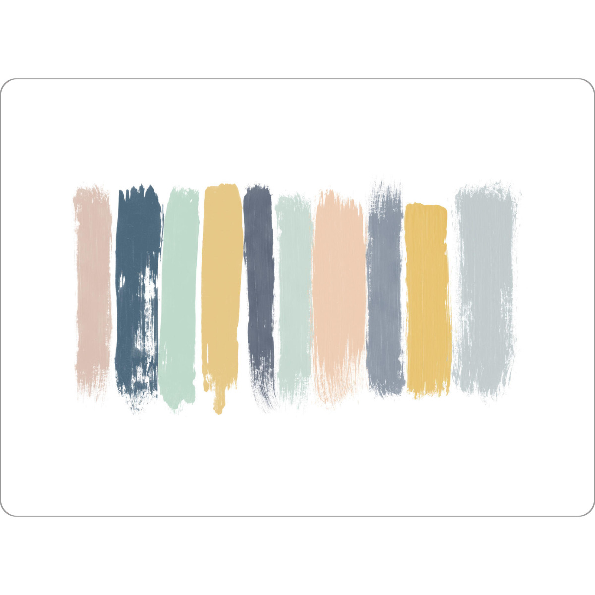 Tischset "Painted Stripes I" artboxONE - Abstrakt,Geometrie