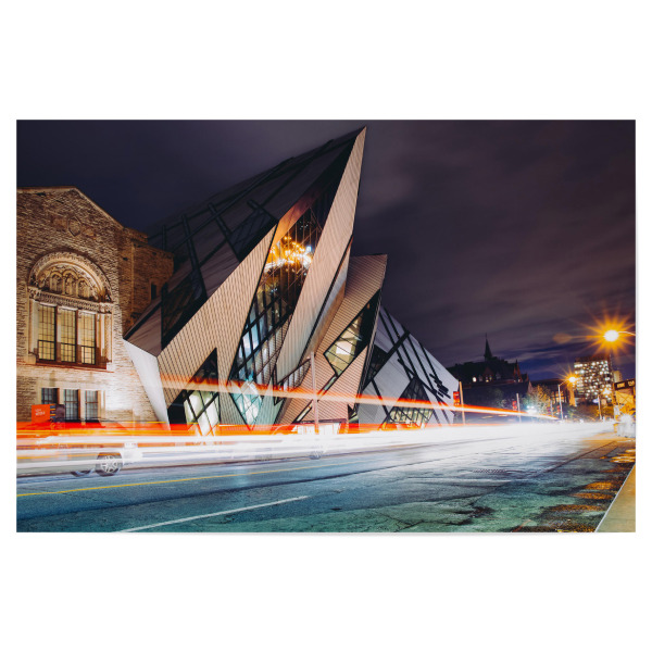 Poster "Toronto - Royal Ontario Museum" artboxONE - Städte,Reise,Architektur,Geometrie