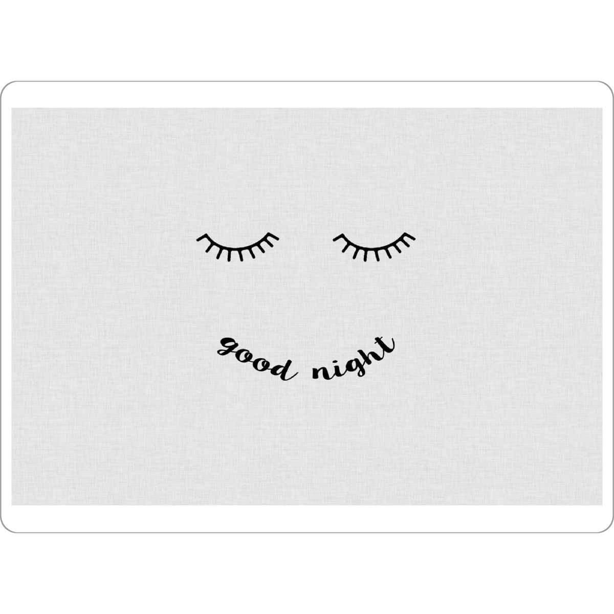 Tischset "Good Night Quote II" artboxONE - Typografie,Lustig