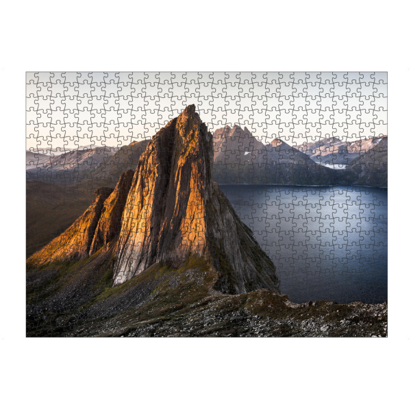 Puzzle Ravensburger "The Sunrise Mountain" artboxONE - Natur,Reise,Reise / Länder