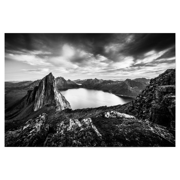 Poster "The Hermit B&W" artboxONE - Natur,Reise,Schwarzweiß,Reise / Länder