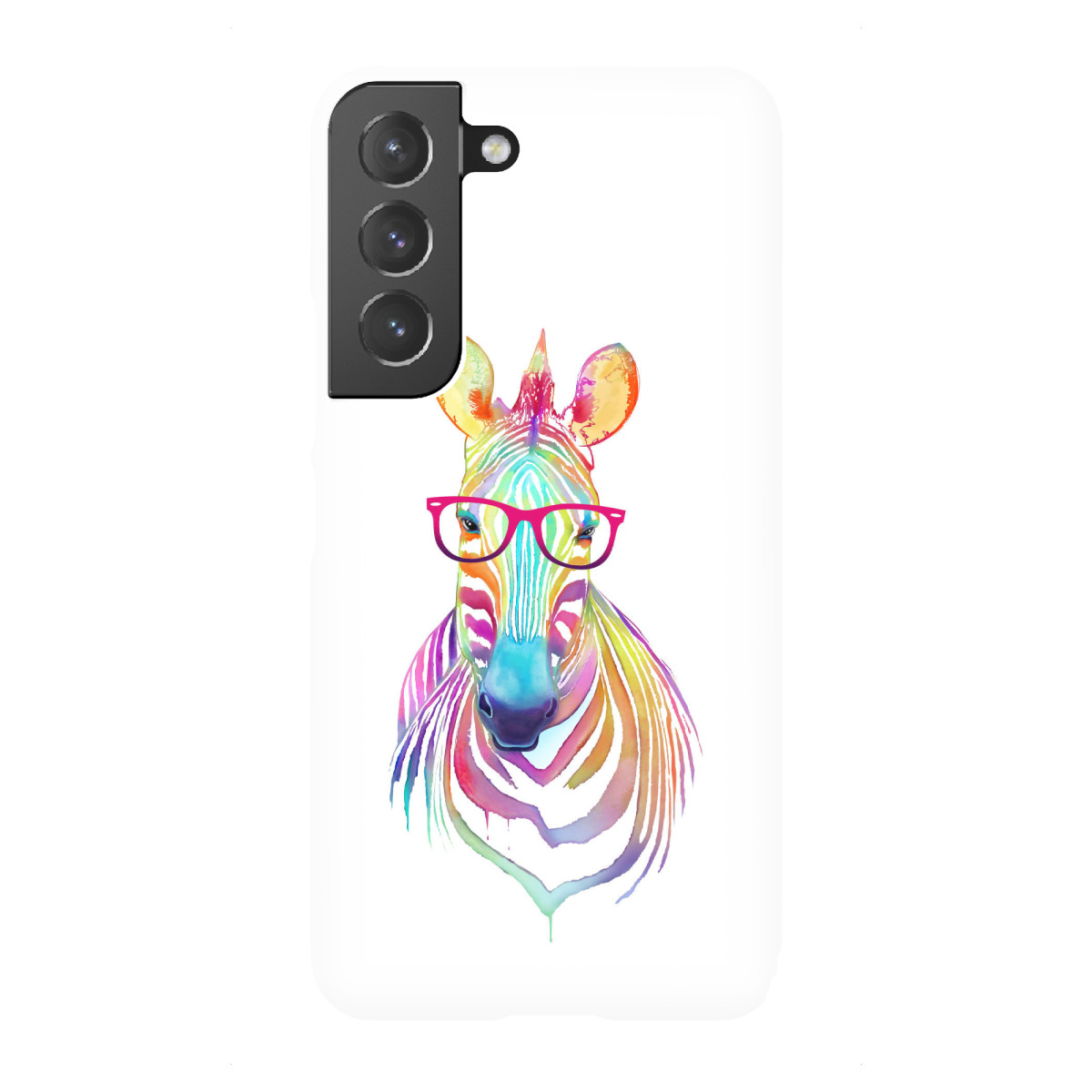 "Colorful zebra"für Samsung Galaxy - Premium-Case Handyhülle artboxONE