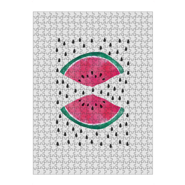 artboxONE Puzzle "Watermelon Slices 2" artboxONE - Essen & Trinken,Essen & Trinken / Obst & Gemüse