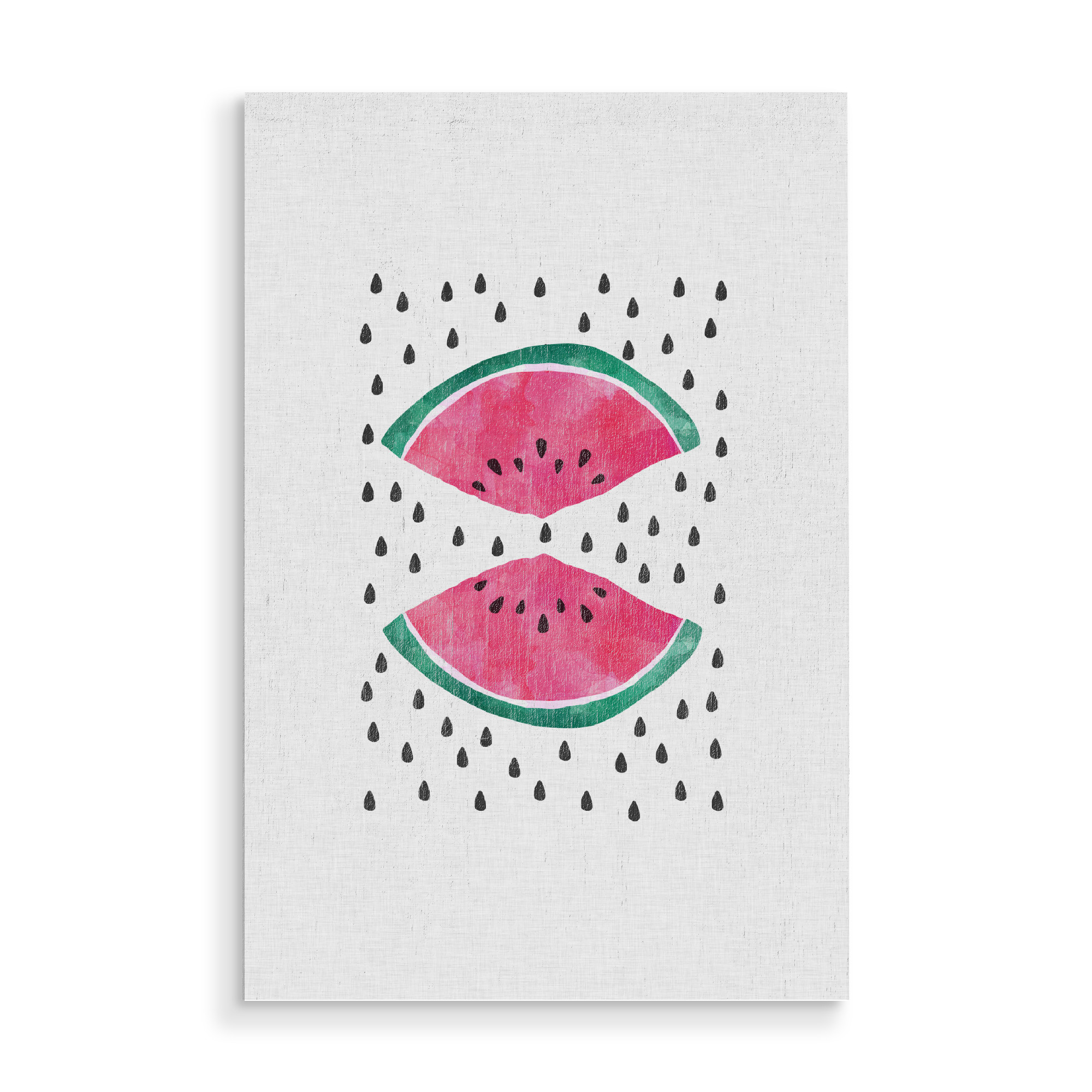 Holzbild "Watermelon Slices 2" artboxONE - Essen & Trinken,Essen & Trinken / Obst & Gemüse