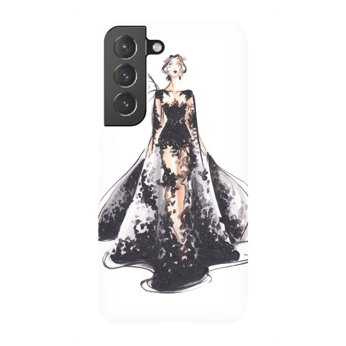"Black Gown"für Samsung Galaxy - Premium-Case Handyhülle artboxONE