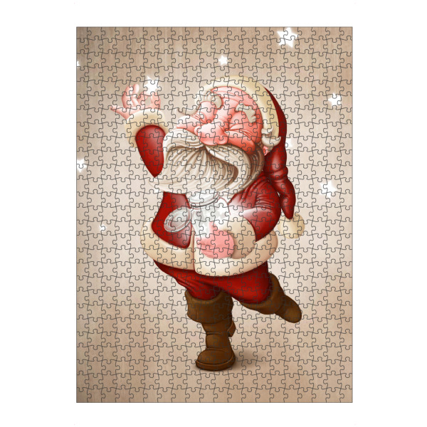 Puzzle Ravensburger "Santa Claus collects stars" artboxONE - Festivals