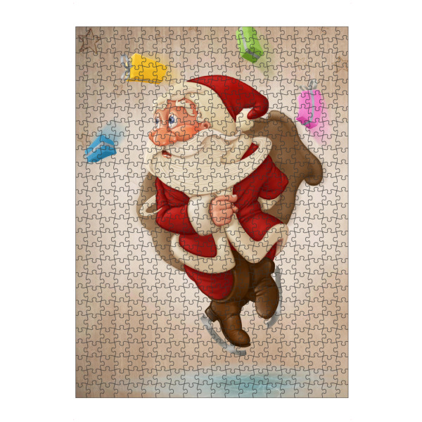 artboxONE Puzzle "Santa Claus on ice" artboxONE - Festivals