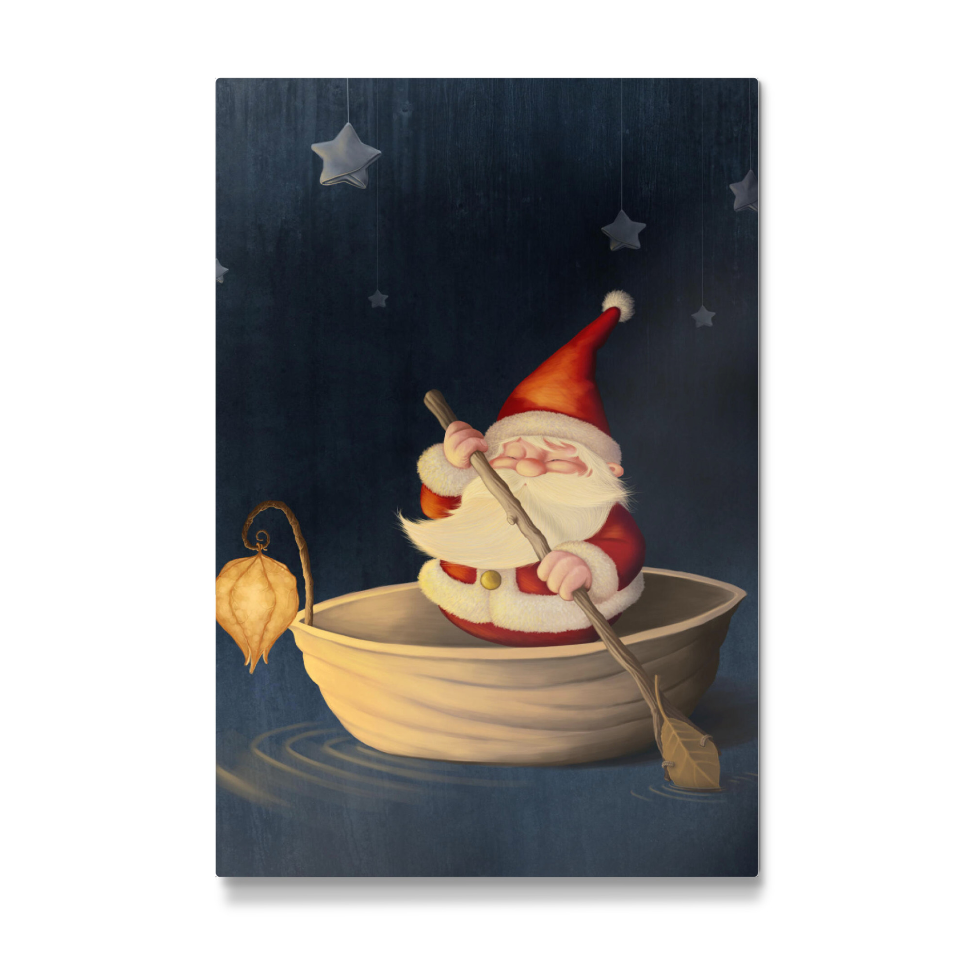 Galerie-Print "Santa Claus and walnut shell" 30x20 cm artboxONE