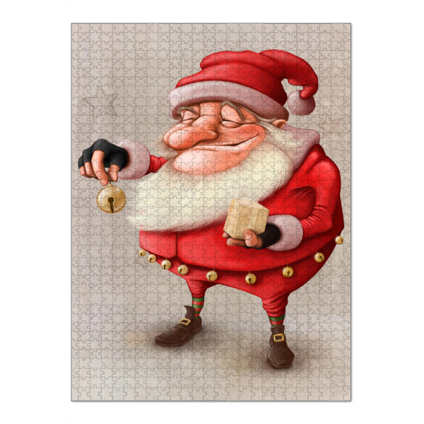 Puzzle Ravensburger "Santa Bells" artboxONE - Festivals