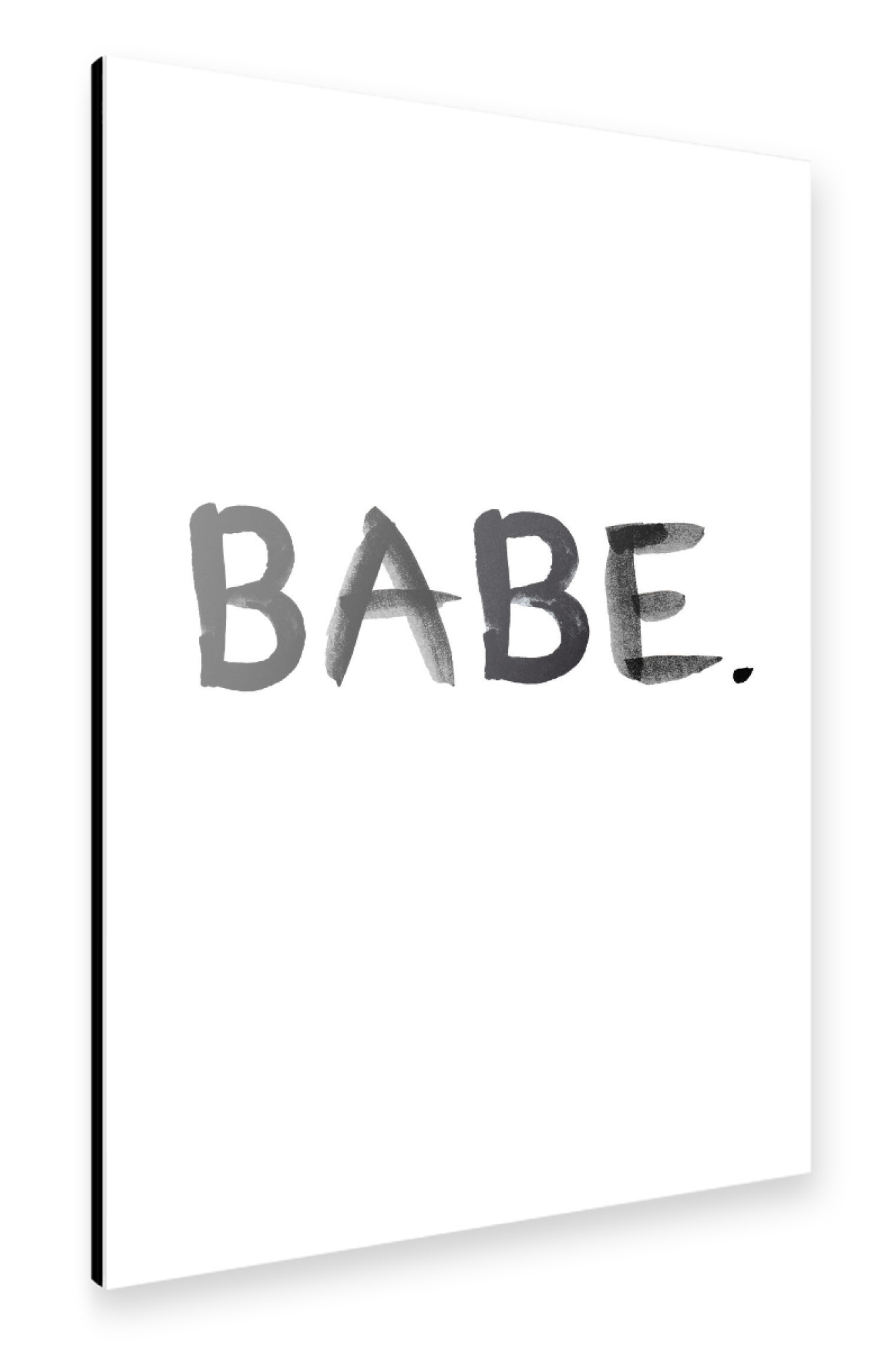 Alu-Dibond "Babe" 75x50 cm artboxONE