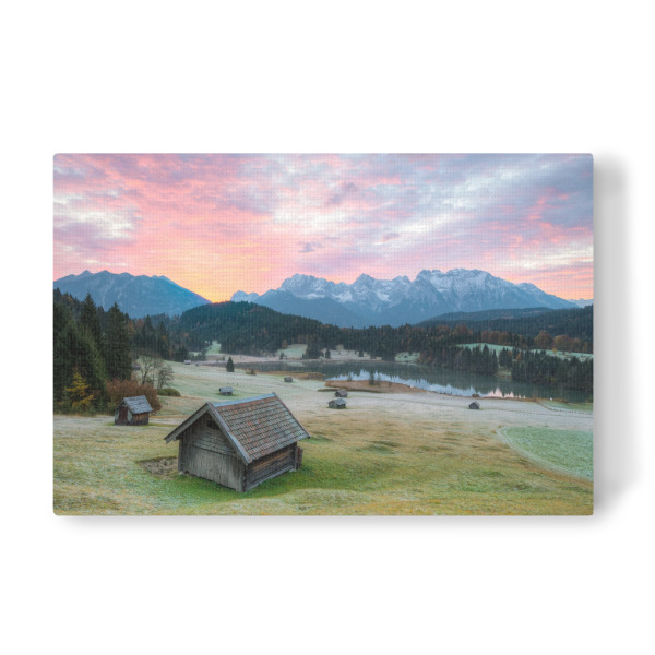 Leinwandbild "Am Geroldsee in Bayern 2" artboxONE - Natur,Reise