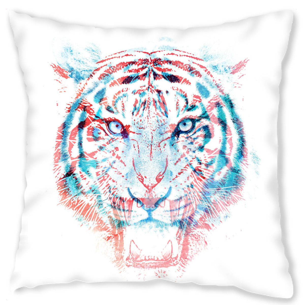 Design-Kissen "Hidden information" artboxONE - Natur - Tiger,Animal,Wild,Cat