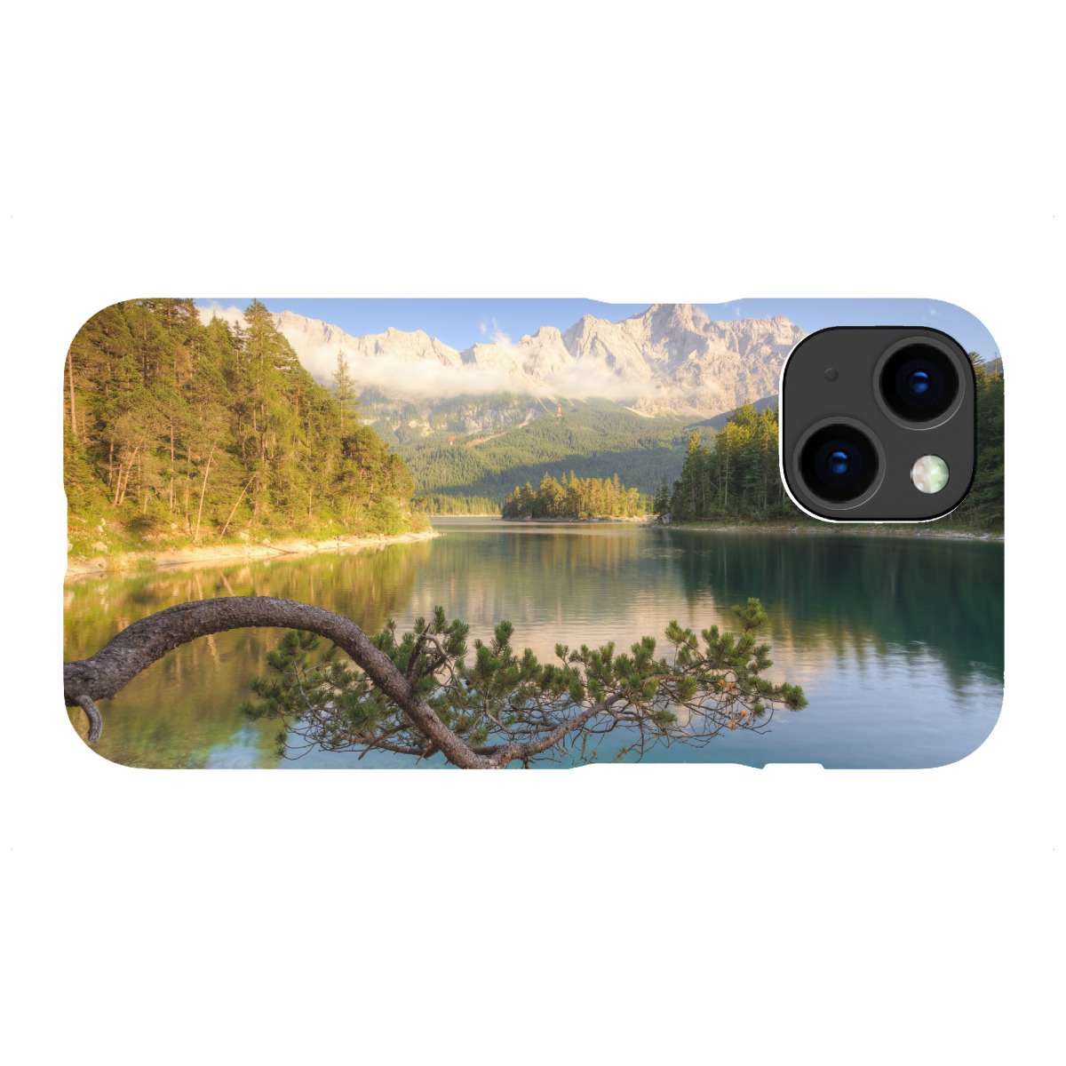 "Am Eibsee in Bayern"für iPhone - Premium-Case Handyhülle artboxONE