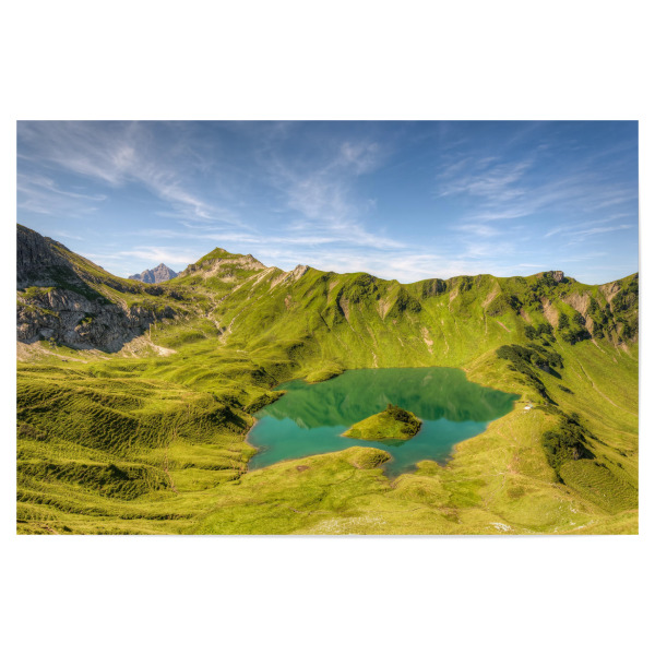 Poster "Der Schrecksee im Allgäu" artboxONE - Natur,Reise