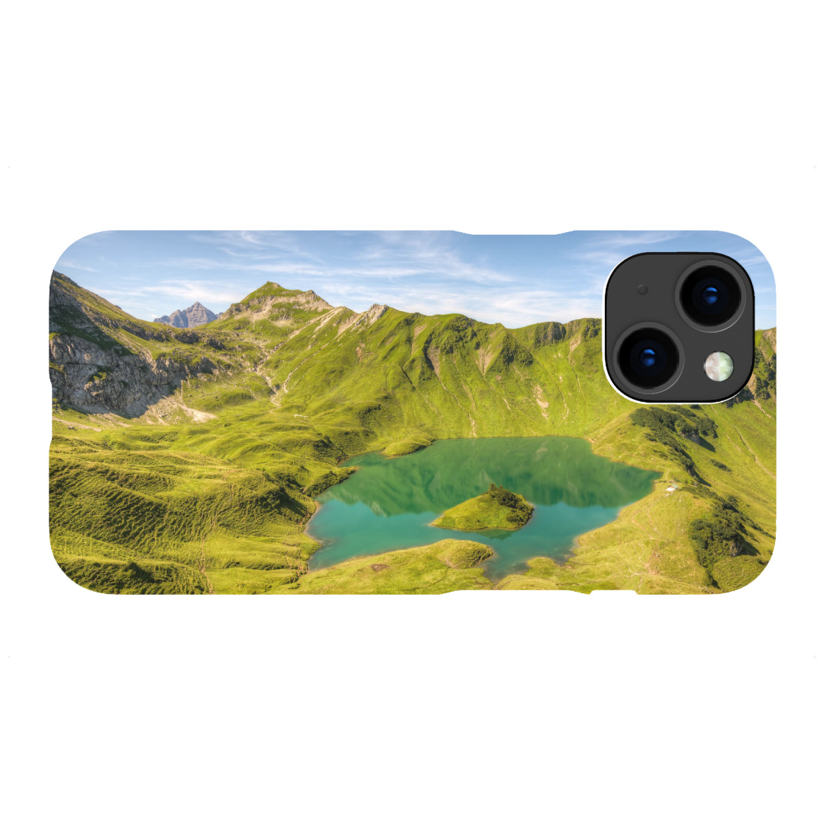 iPhone "Der Schrecksee im Allgäu" Premium-Case Handyhülle artboxONE