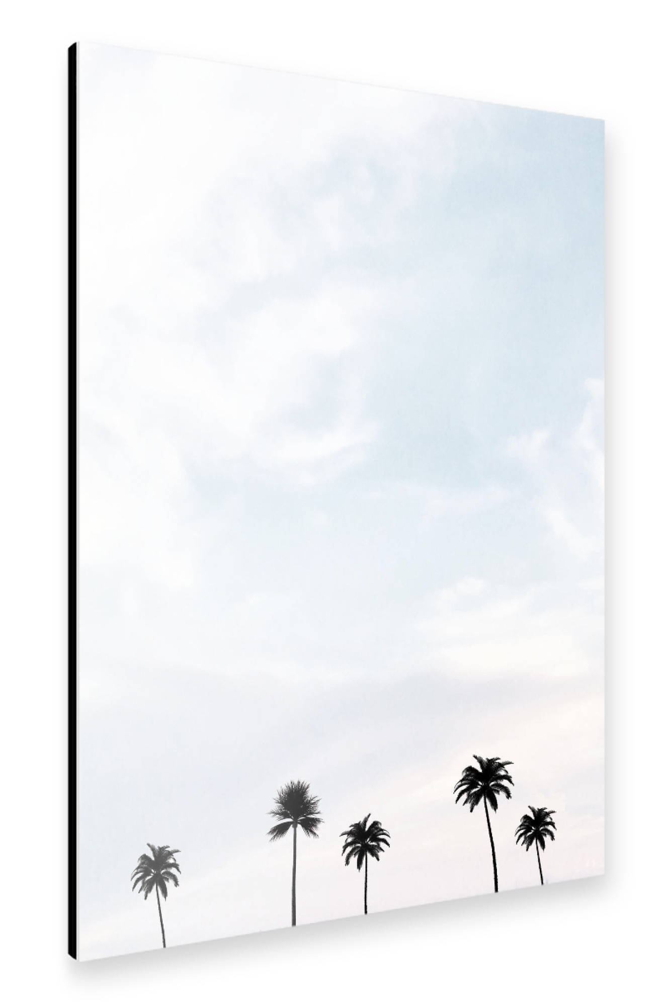 Alu-Dibond "Palmtrees" 30x20 cm artboxONE