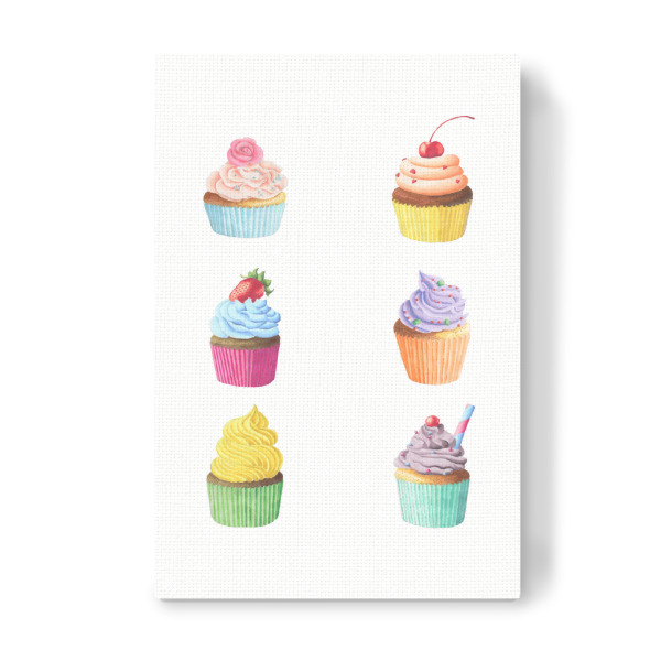 Leinwandbild "Cupcakes" artboxONE - Essen & Trinken