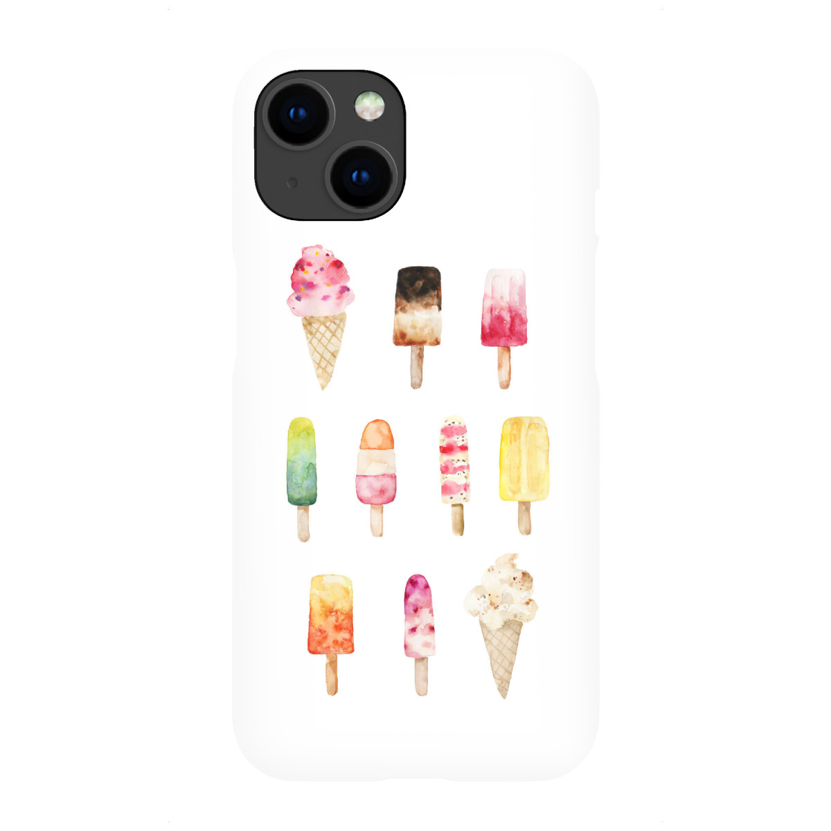 "Ice_Cream_and_Popsicles"für iPhone - Premium-Case Handyhülle artboxONE
