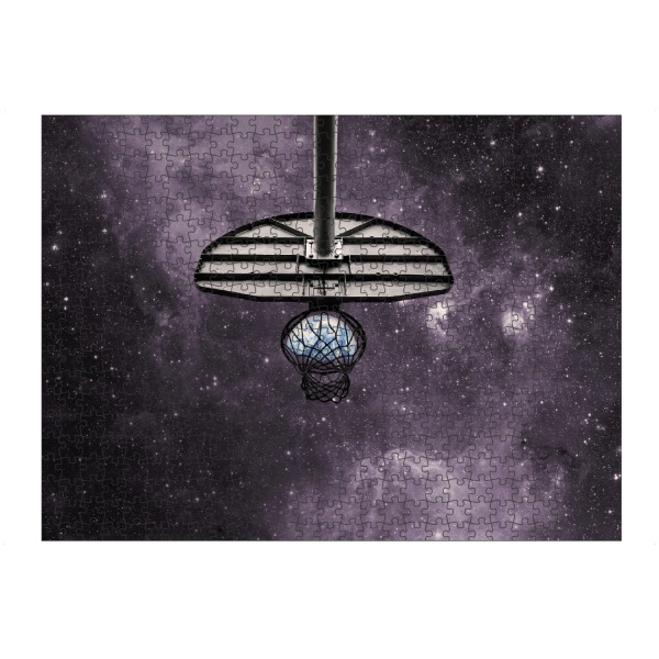 artboxONE Puzzle "BASKETBALL IS LIFE" artboxONE - Sport,Galaxy