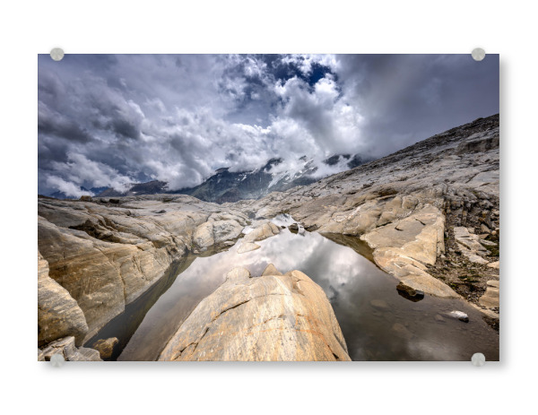 Acrylglasbild "Am Großglockner" artboxONE - Natur