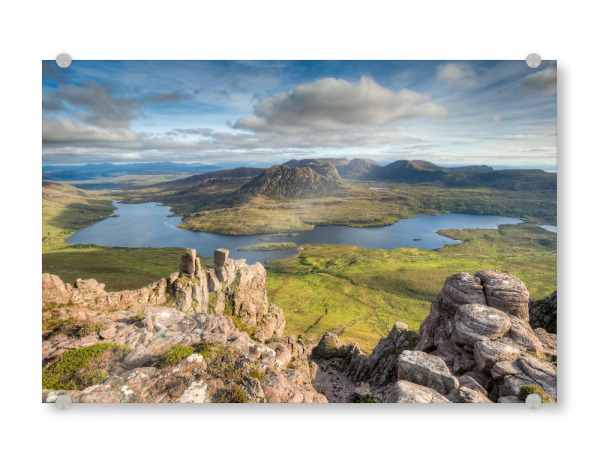 Acrylglasbild "Stac Pollaidh in Schottland" artboxONE - Natur,Reise,Reise / Länder