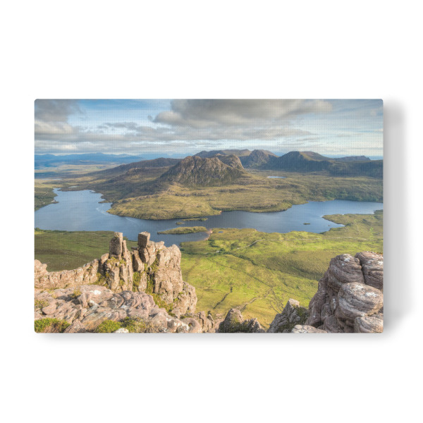 Leinwandbild "Stac Pollaidh in Schottland" artboxONE - Natur,Reise,Reise / Länder