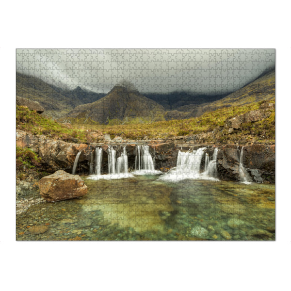 Puzzle Ravensburger "Fairy Pools, Schottland" artboxONE - Natur,Reise,Reise / Länder