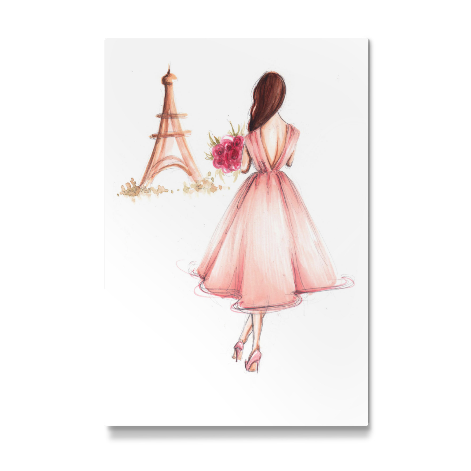 Galerie-Print "Girl in Paris" 30x20 cm artboxONE