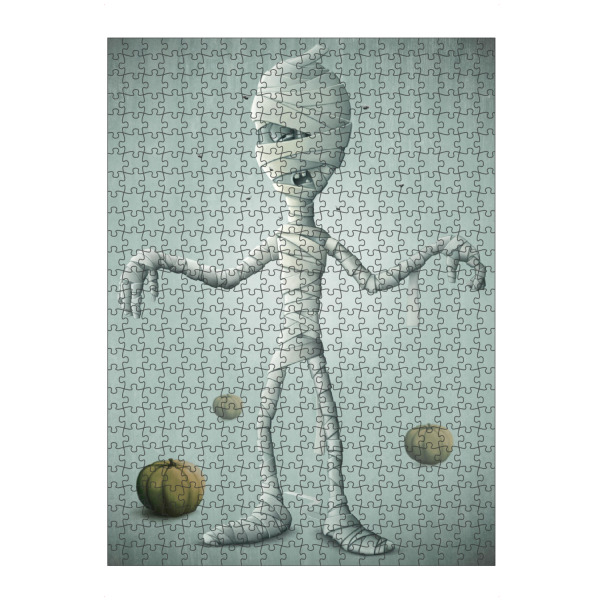 Puzzle Ravensburger "Halloween Mummy" artboxONE - Comic,Menschen,Halloween